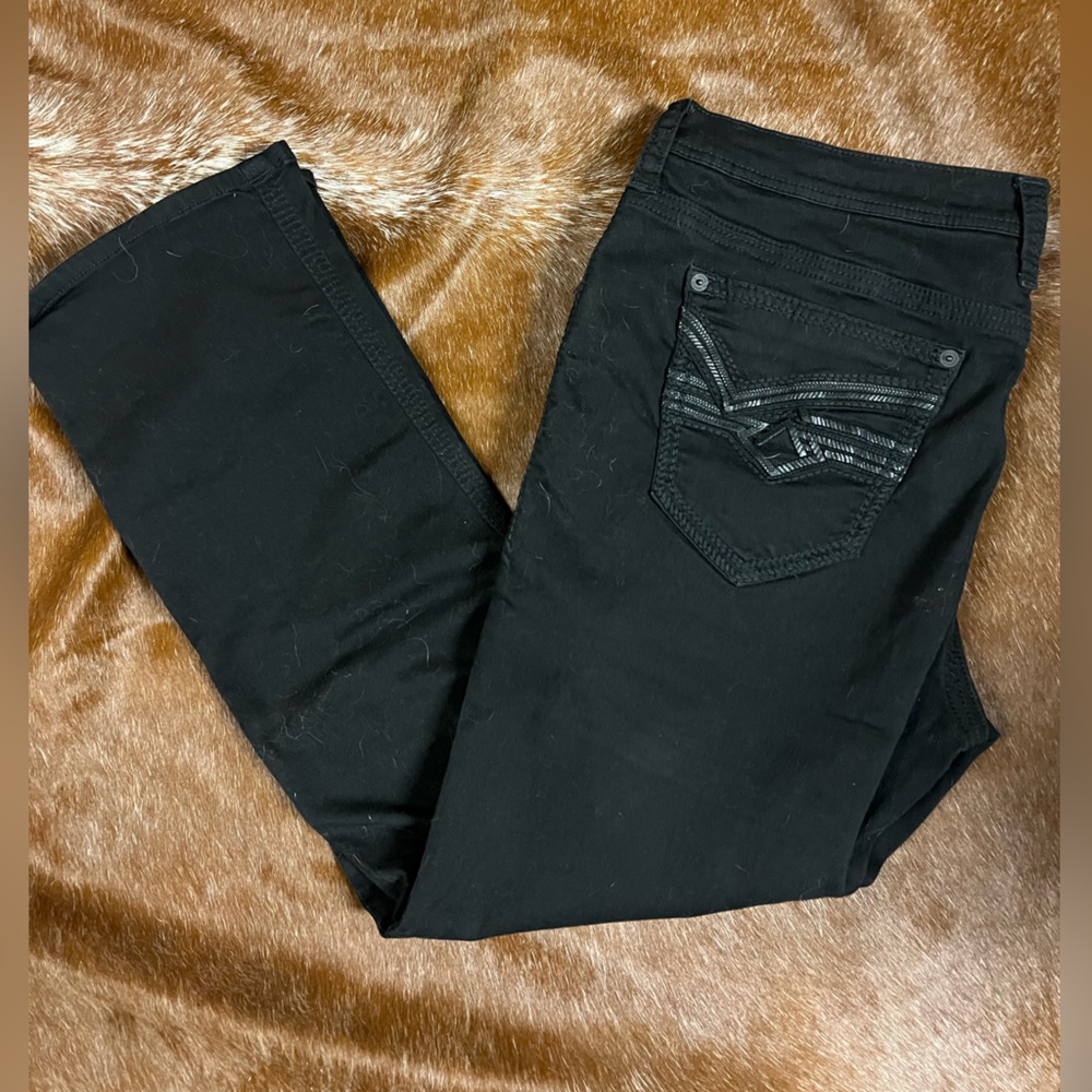 Men’s American Fighter Black Jeans